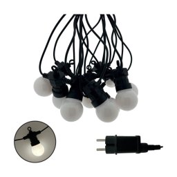 Ghirlandă decorativă LED pentru exterior 10xLED/0,36W/230V 4,5 m IP44 neagră