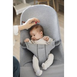 BabyBjorn - Balansoar Bliss Light Grey, 3D Jersey
