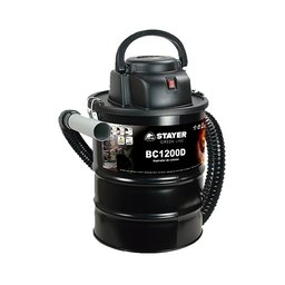 Stayer - BC 1200 D - Aspirator pentru cenusa, 1200 W, 190 mbar, 20 l