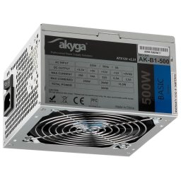Sursa Akyga Basic ATX Power Supply 500W AK-B1-500 Fan12cm P4 3xSATA PCI-E
