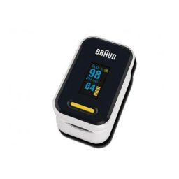 Pulsoximetru Braun 1 YK-81CEU, alb / negru