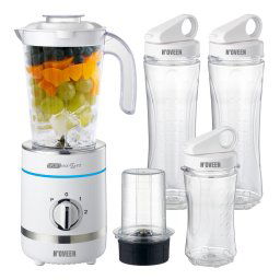 Blender Sport Mix & Fit, Noveen 500W, SB2000 X-LINE Alb 800 ml