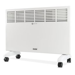 Convector electric tip Panel Zass ZKP 01 T,ideal pentru gradina, incalzirea de camere, garaje, case de vacanta sau mini-sere. 2 setari de caldura. Elemente de incalzire din aluminiu,Mod de economisire a energiei, setarea unei,Control automat al temperatur