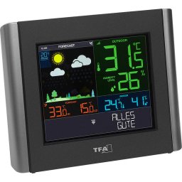 TFA 35.8000.01 VIEW METEO WLAN Radio Weather Station