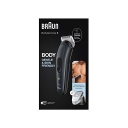 Aparat de tuns BG 3340 BodyGroomercu tehnologie SkinShield și 3 accesorii Negru