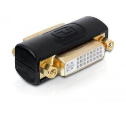 Adaptor Video DeLOCK DVI-I 24+5 Mama, Conector Albastru