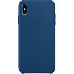 Husa de protectie pentru iPhone XS Max, Silicon, Blue Horizon