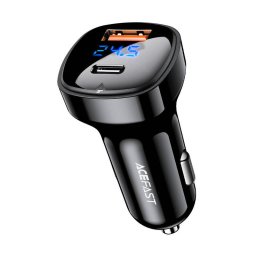 B4 USB-C + USB with display 66W Negru