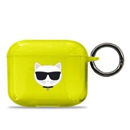 Husă Karl Lagerfeld Choupette pentru AirPods 3 – Galben