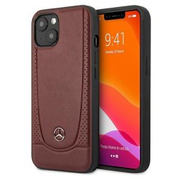 Husa Mercedes Urban Line pentru iPhone 13 mini, hardcase premium, culoare rosu