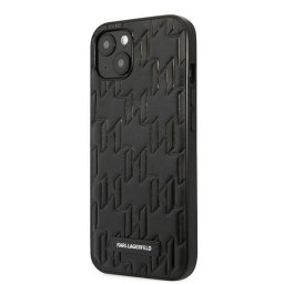 Husa Karl Lagerfeld KLHCP13SMNMP1K iPhone 13 mini 5,4 "hardcase black / black Monogram Plaque