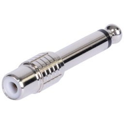 Accesorii Audio Hi-Fi ADAPTOR JACK 6.35 TATA - RCA MAMA METAL MONO