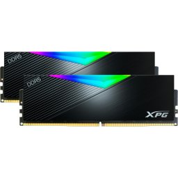 Memorie DDR5 32GB 8000 CL 38 (2x 16 GB) dual kit, RAM black, XPG Lancer RGB, INTEL XMP, AMD EXPO
