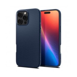 Husa Husa pentru Apple iPhone 16 Pro, Spigen, Liquid Air, Bleumarin