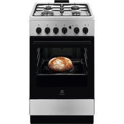 LKG504012X, 4 arzatoare, Gaz, L 50 cm, Grill, Rotisor, inox