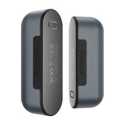 Incalzitor de maini UT2s, 2x5000 mAh, USB-C, Gri
