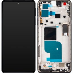 Piese si componente Display cu Touchscreen Motorola Edge 30 Pro, cu Rama, Negru, Service Pack 5D68C20263