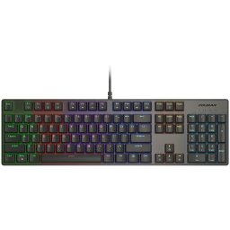 Tastatura ULTIMUS EX, RGB LED, USB-A, optic, gaming, Negru