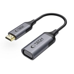 Adaptor Tech Protect UltraBoost HDMI la VGA Full HD 60Hz Black