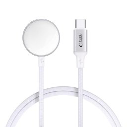 Incarcator Magnetic MC02 Compatibil Apple Watch Alb