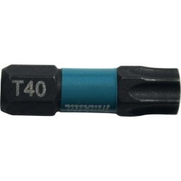 Makita MAKITA KOŃCÓWKA WKRĘTAKOWA T40-25mm /2szt. IMPACT BLACK