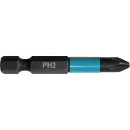 Makita MAKITA KOŃCÓWKA WKRĘTAKOWA PH2-50mm /2szt. IMPACT BLACK