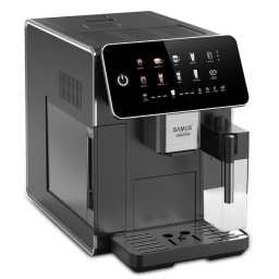 Espressor Sensation, 9 bauturi automate, 20 bari, Capacitate rasnita 300 g, 1350 W, Rezervor apa 1.5 litri, Rezervor lapte 300 ml, Sistem de curatare automata, Reglare grad macinare, Negru