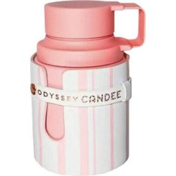 ARMAF Odyssey Candee - Apă de parfum (EDP), 100 ml - Categorie olfactivă: Fruity-floral dulce - Note vârf: Căpșună, Zmeură, Geranium, Piersică, Bergamotă - Note mijloc: Caramel, Iasomie, Fructul pasiunii - Note bază: Patchouli, Mosc, Amber