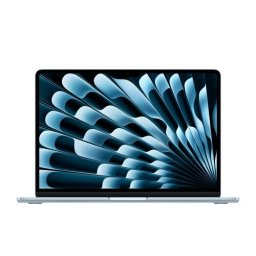 Notebook MacBook Air 13 with Liquid Retina (2025), Apple M4 Deca Core, 13.6 inch, RAM 16GB, SSD 256GB, Apple M4 8-core Graphics, RO KB, macOS Sequoia, Sky Blue