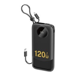 Baterie externa K13, 10.000 mAh, 22.5 W, Negru