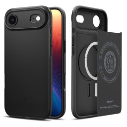 Husa Husa pentru iPhone 17 Air - Spigen Thin Fit MagSafe - Black