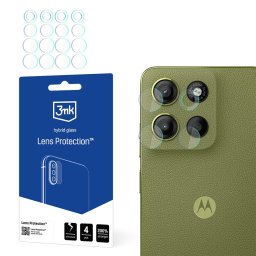 Folie pentru Motorola Moto G15 / G15 Power (set 4) - 3mk Lens Protection - Clear
