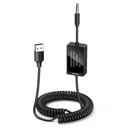 Transmitator Audio, Bluetooth 5.4, Led Display, Plug&Play - BT303 (45236) - Black