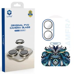 Folie pentru iPhone 17 - Lito Titanium AR Camera Glass - Silver