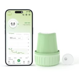 Senzor de Monitorizare Continua a Glicemiei (CGM) LinX, Durata 15 zile, Soft pentru Smartphone si Alerte Personalizate