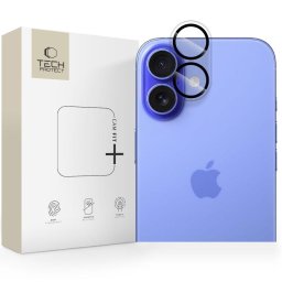 Protecție cameră Tech-Protect Cam Fit Plus pentru iPhone 17, protecție lentile, transparentă