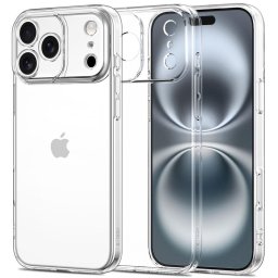 Husa Husă Tech-Protect FlexAir pentru iPhone 17 Pro, slim și flexibilă, transparentă