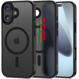 Husa Set husă Tech-Protect Magmat XT 4-Set pentru iPhone 17, compatibilă MagSafe, finisaj mat, neagră