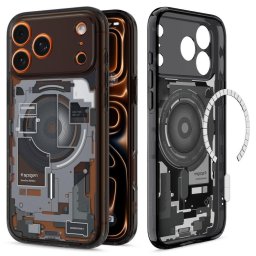 Husa SPIGEN ULTRA HYBRID MAG MAGSAFE IPHONE 17 PRO ZERO ONE BLACK