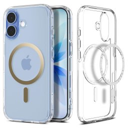 Husa SPIGEN ULTRA HYBRID MAG MAGSAFE IPHONE 17 CLEAR/GOLD