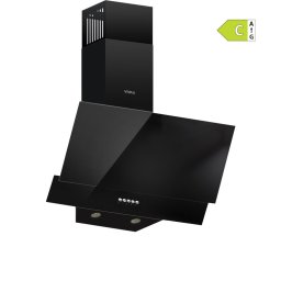 Hota Hota decorativă Vivax CHO‑60CSD100T GB, 59,6 cm, 100 W, 1 motor, 3 trepte de putere, filtru aluminiu lavabil, iluminare LED, Sticlă Neagră