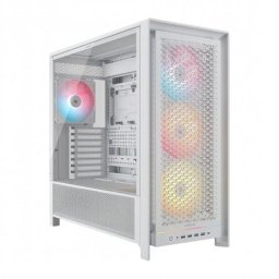 Carcasa Frame 5000D RS White ARGB LED Fara sursa