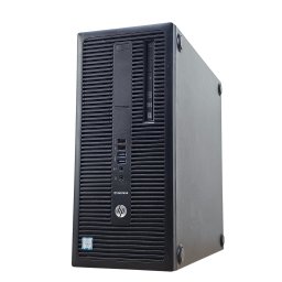 Unitate PC Refurbished, HP ELITEDESK 800 G2 TOWER, Procesor I7 6700, Memorie RAM 8 GB, SSD 128 GB NOU, Windows 10 Pro, DVD-RW