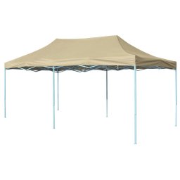 42507 Gossi foldable tent pop-up 3x6 m cream white