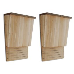 Casute pentru lilieci 22 x 12 x 34 cm (2 buc)