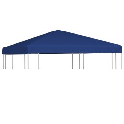 Gossi acoperis de pavilion, 310 g/m2, albastru, 3 x 3 m