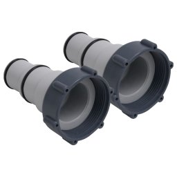 Gossi adaptor furtun pentru piscina, 2 buc., plastic