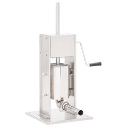 Gossi aparat de umplut carnati manual, argintiu, 3 l, otel inoxidabil