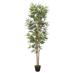 Gossi arbore din bambus artificial 828 de frunze 150 cm verde