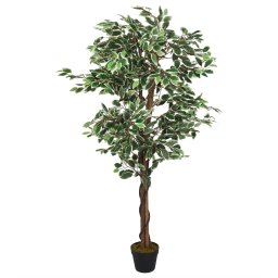 Gossi arbore ficus artificial 630 de frunze 120 cm verde